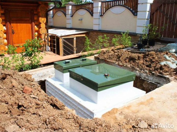 Септик био Аквалос для выгребных ям