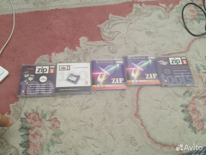 ZIP диски, 5 штук лот