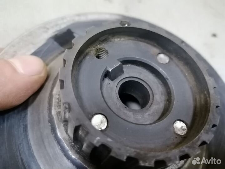 Шкив коленвала с шестерней 1.8 SF VW Golf II 1985