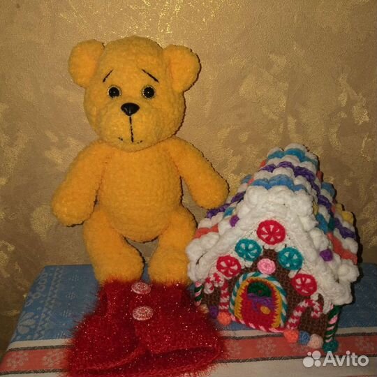 Мягкая игрушка ручная работа Мишка Винни