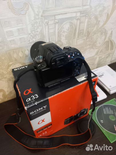 Зеркальный фотоаппарат sony A 33