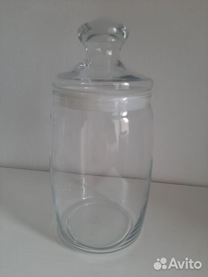 Стеклянные банки для хранения сыпучих