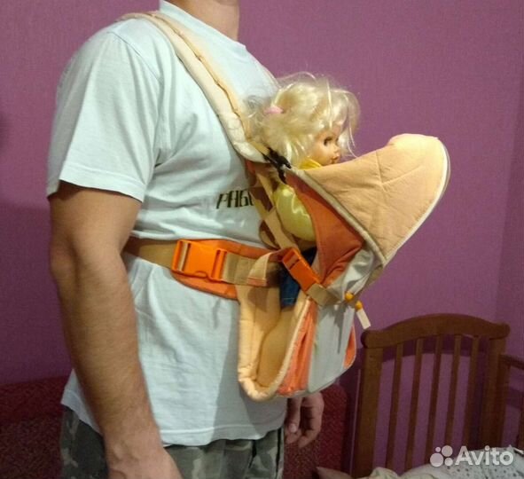 Рюкзак-кенгуру Чудо Чадо babyactive LUX