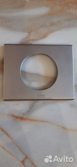 Рамка 1 пост Legrand Celiane Никель Велюр