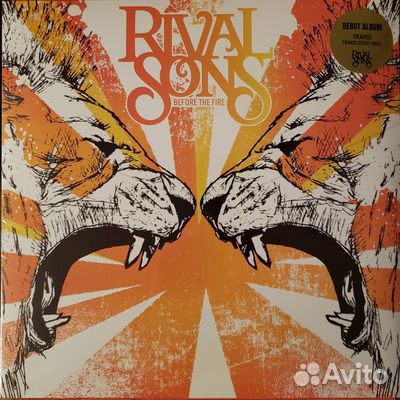 Rival Sons - Before The Fire, 1xLP, orange LP