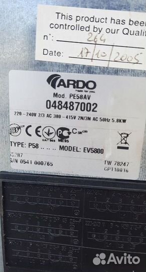 Варочная панель электрическая ardo 4 конфорки