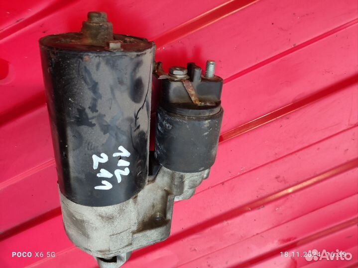 Стартер mercedes w211 m112