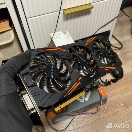 Видеокарта gigabyte GTX 1070 G1 gaming 8GB