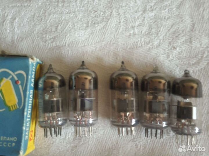Радиолампы Советские:6н1п,6н2п,6н3п, и др