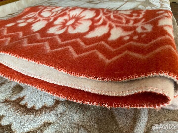 Одеяло шерстяное СССР