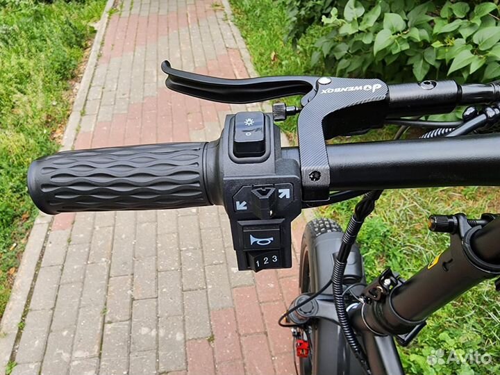 Электровелосипед фэтбайк складной