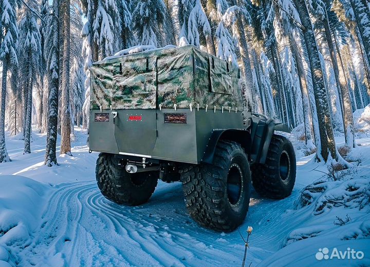 Квадроцикл Nord - Пикап (Снегоход - Болотоход)