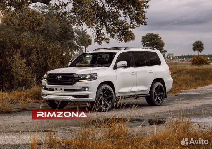 Кованые диски R22 на Крузак 300