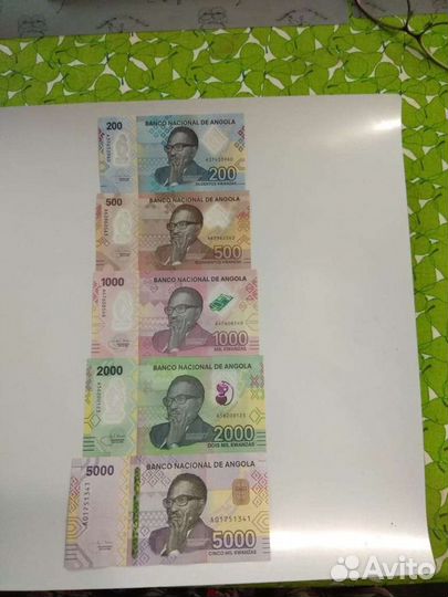 Банкноты Ангола