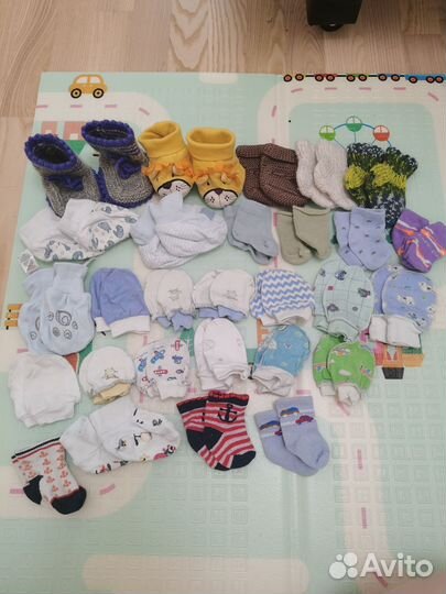 Пакет носков, пинеток, царапок