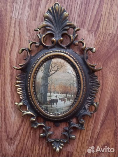 Картины на ткани СССР винтаж