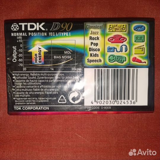 Аудиокассеты Япония(TDK,Sony)