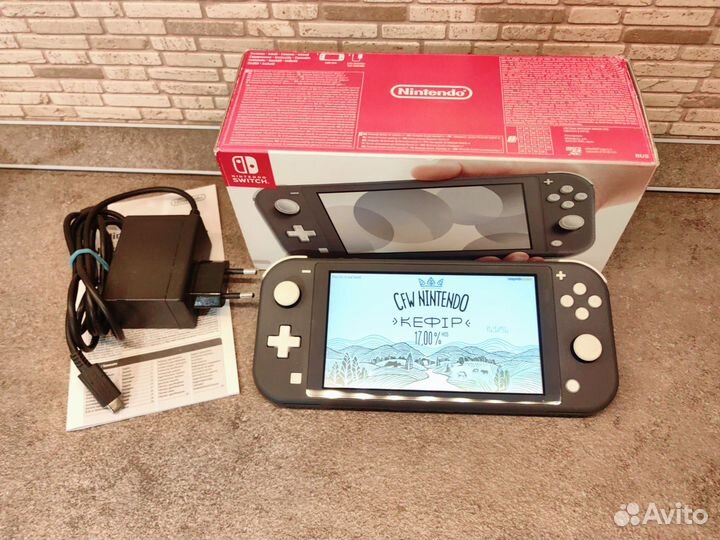 Nintendo switch lite прошитая