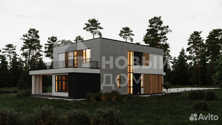 Дом 280 м2 в семейную ипотеку