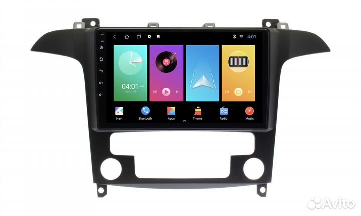 Штатная магнитола для Ford S-Max 2007-2008 Climat