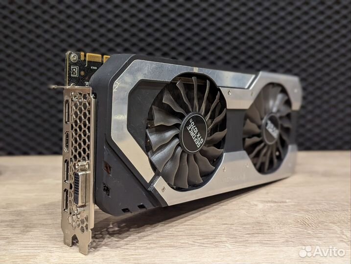 Видеокарта Palit GTX 1070 Ti 8 GB JetStream