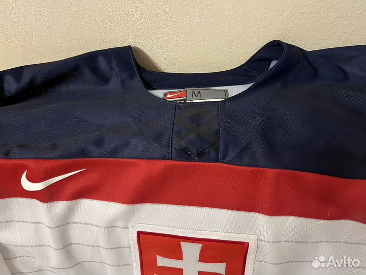 Хоккейный свитер сборной Словакии nike