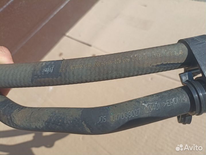 Патрубок (шланг) печки отопителя Джили мк Geely MK