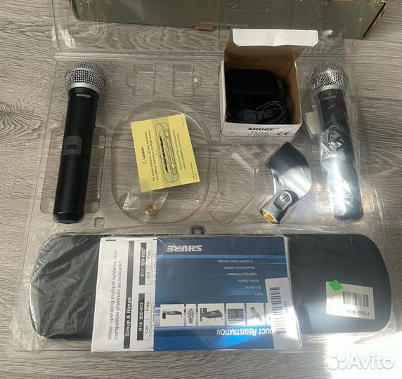 Радиосистемы Shure в ориг. коробках