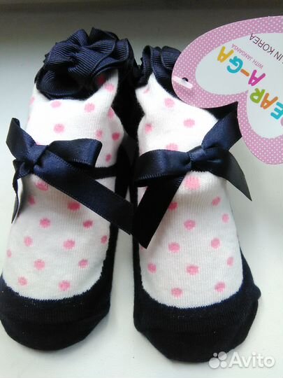 Нарядные носочки под туфли на 1-1,5г. Ю. Корея