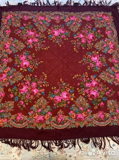 Павлопосадский платок 120/120