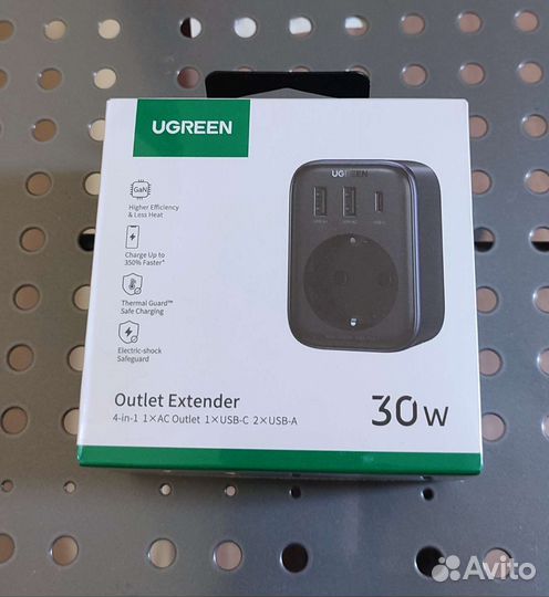 Зарядное устройство Ugreen 30w GaN