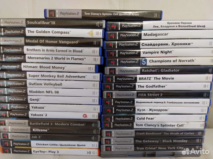 Диски для Playstation 2 / PS2