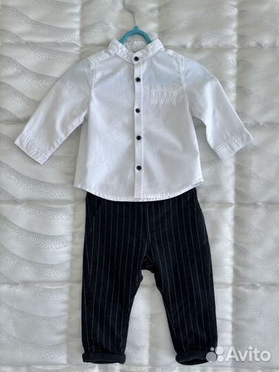 Нарядный детский костюм kiabi 6-9м на мальчика