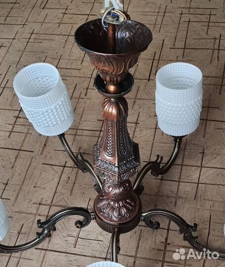 Люстра под бронзу