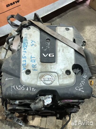 Контрактный двигатель Nissan Fuga Y50 VQ25HR