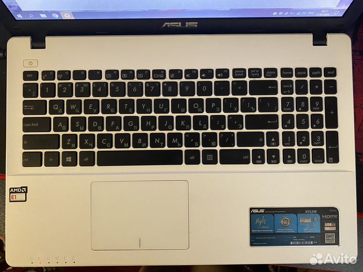 Ноутбук Asus X552W