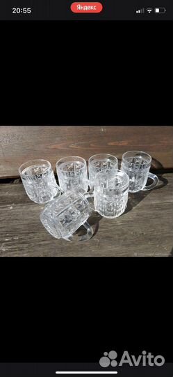 Хрустальные стаканы СССР