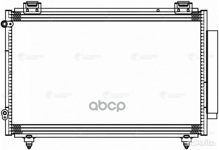 Радиатор кондиц. для а/м Geely Emgrand EC7