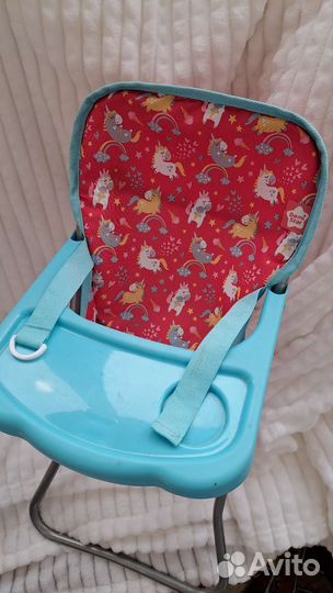 Игрушки стул для кормления кукол коляска ванна