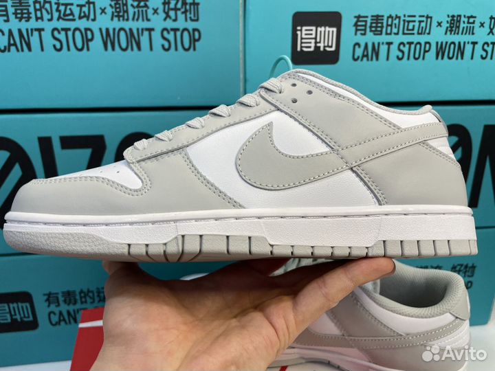 Nike Dunk Low Grey Fog Оригинал Poizon