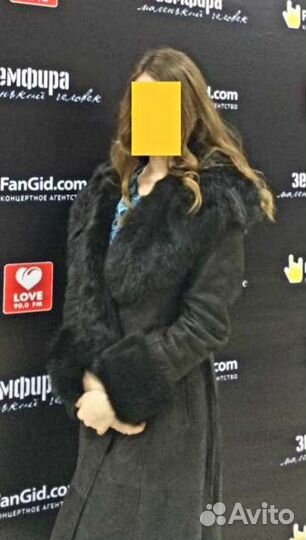 Дубленка натуральная женская 42 разм