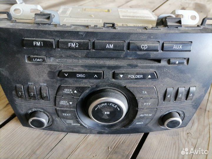 Магнитола Mazda 3 хэтчбек 1.6 Z6 2012