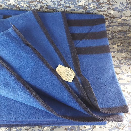 Одеяло армейское шерстяное новое СССР