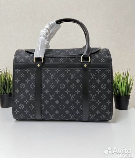 Сумка переноска кожаная Louis Vuitton