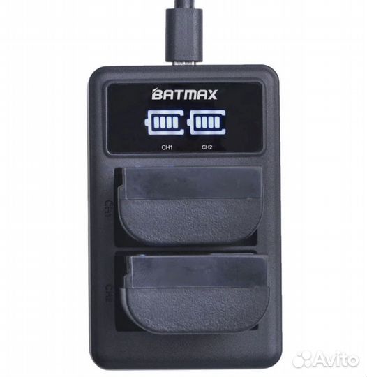 Комплект 2 аккумулятора LP-E6 + Двойное зарядное