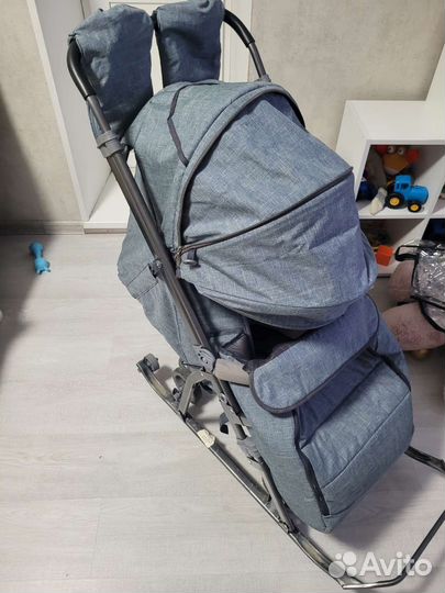 Коляска санки