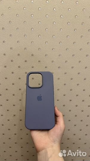 Чехол на iPhone 14 pro синий