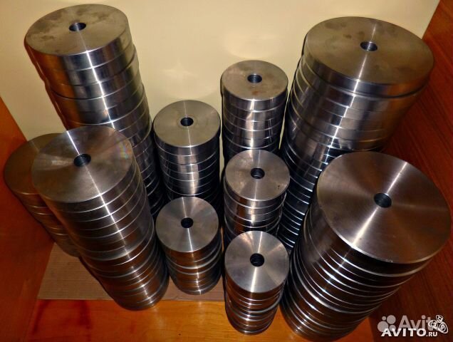 Блины для штанг и гантель с любой посадкой