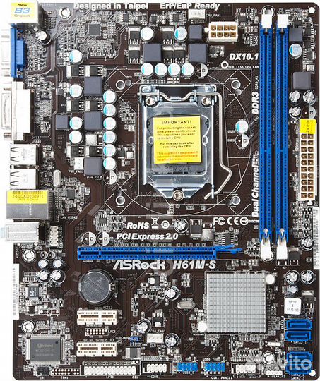 Материнская плата socket 1155
