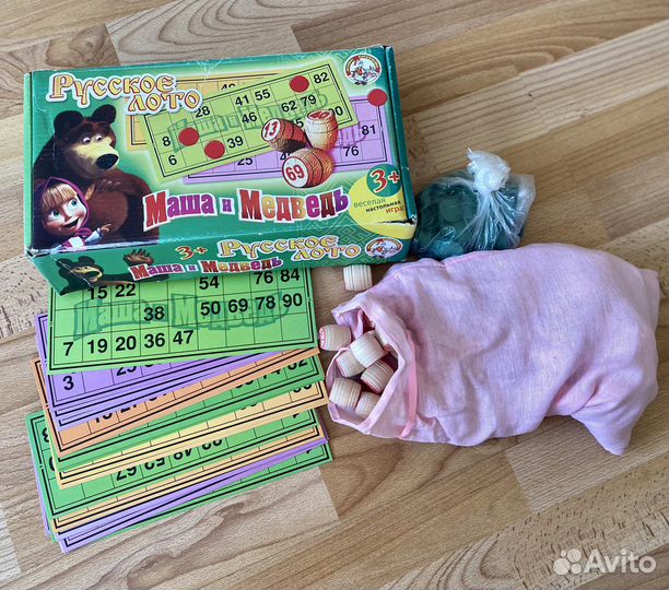 Русское лото Маша и Медведь
